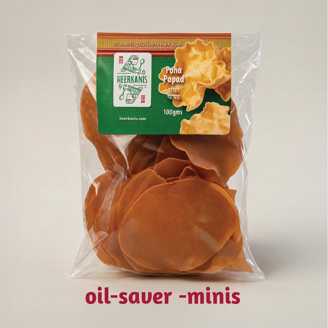 Heerkanis Poha Papad Heerkanis Poha Papad